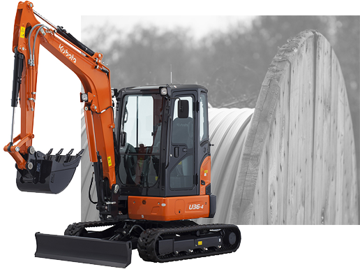 minikoparka kubota poznań 1