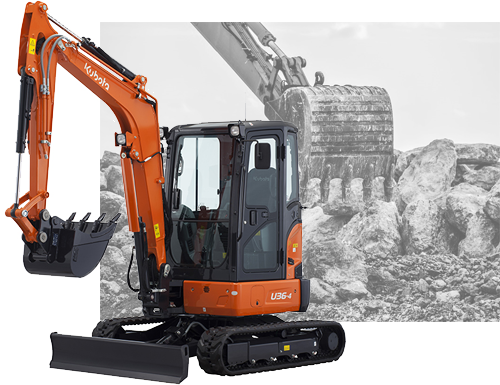 minikoparka kubota poznań 3